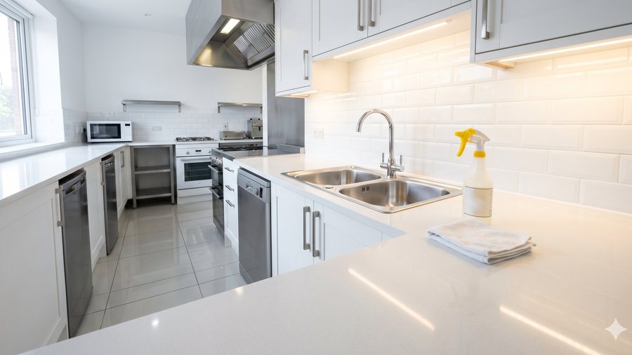 Professional kitchen cleaning Cambridge deep clean service